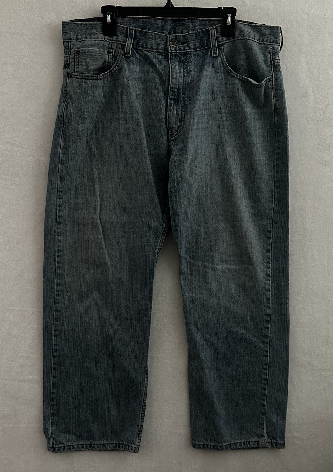 Levi’s 569 Jeans Men’s 38×30 Loose Fit Straight Leg 100% Cotton Blue Denim