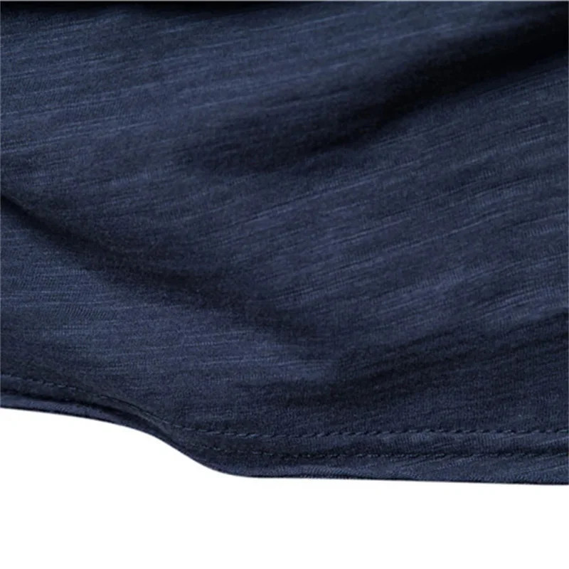 Men’s 100% Cotton V-Neck Slim Fit Solid Color Short Sleeve T-Shirt