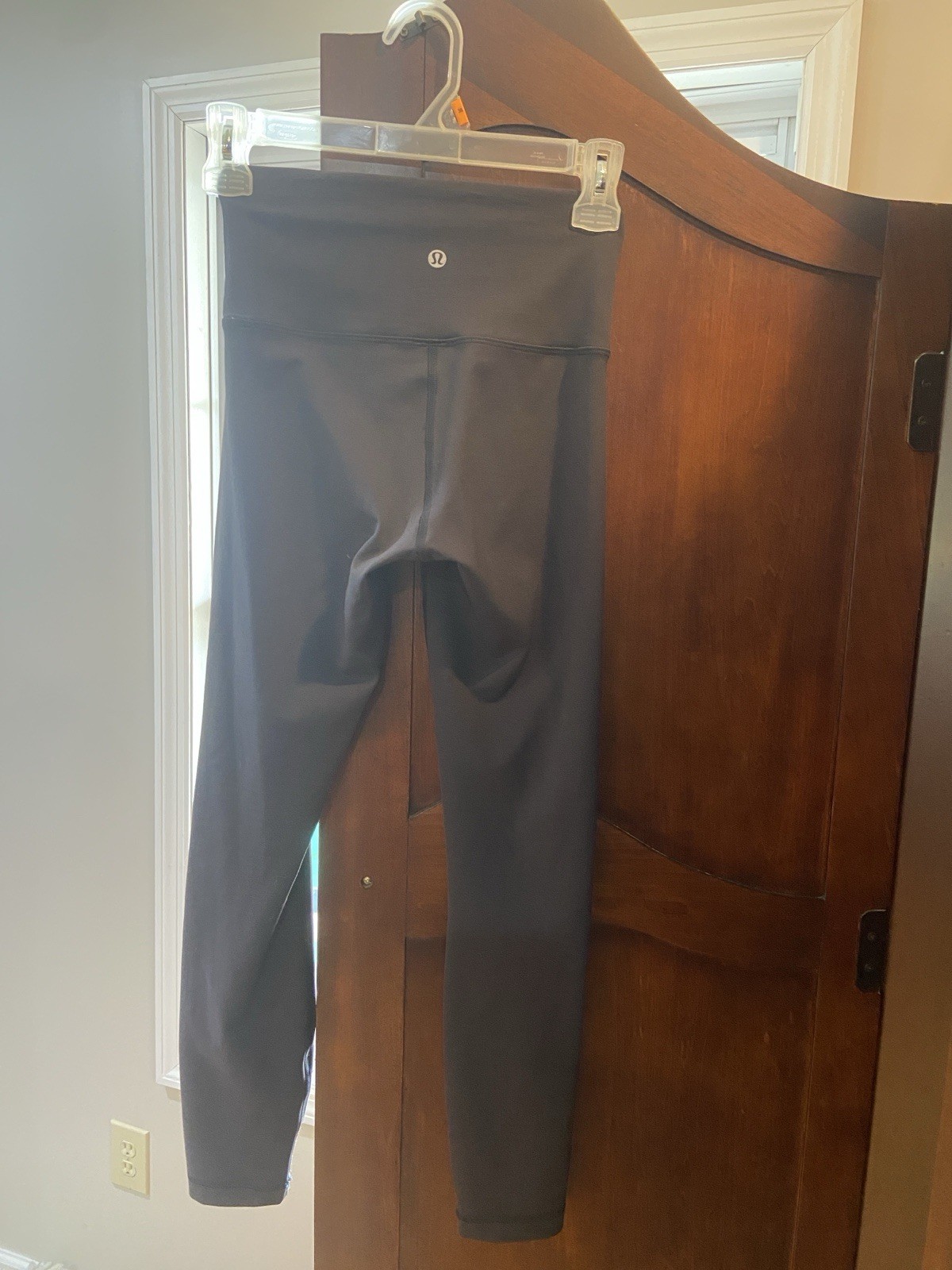 lululemon Align Pant High-Rise Ankle Leggings Black Solid Size 6 25″