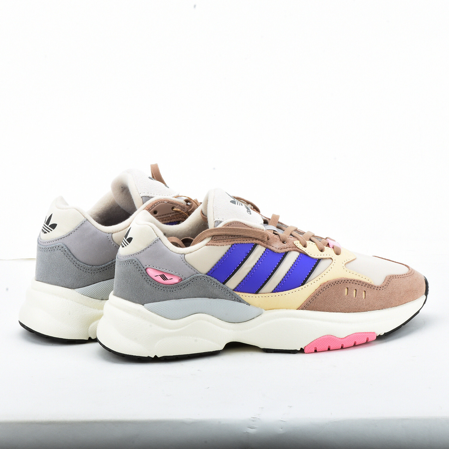 Adidas Retropy F90 Low Chalky Brown Purple Rush Women Sneakers Size US5.5 / EU38