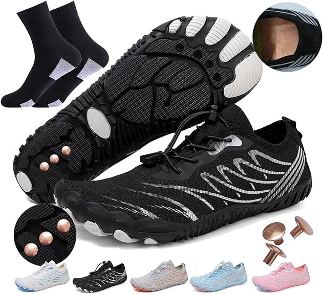 Grounded Barefoot Footwear for Women Men , Comfortable Lightweight Non-Slip