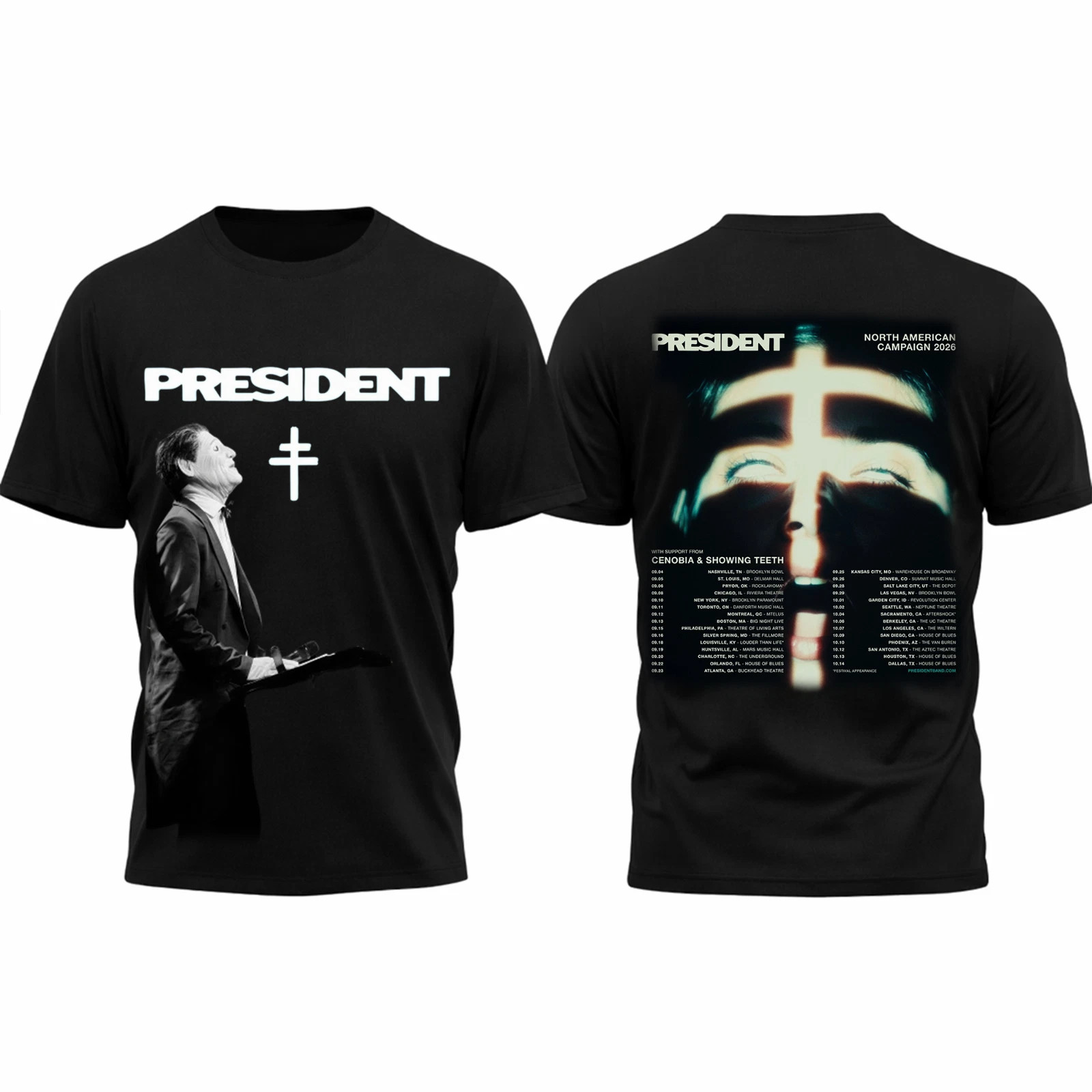 PRESIDENT – Band The North American Campaign 2026 Shirt – S to 5XL BT2392