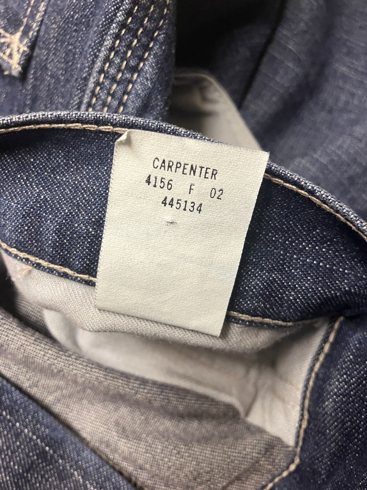 Vintage Gap Carpenter Jeans Mens Tag Size 38 Hemmed To 31 Wide Leg Skater Y2K