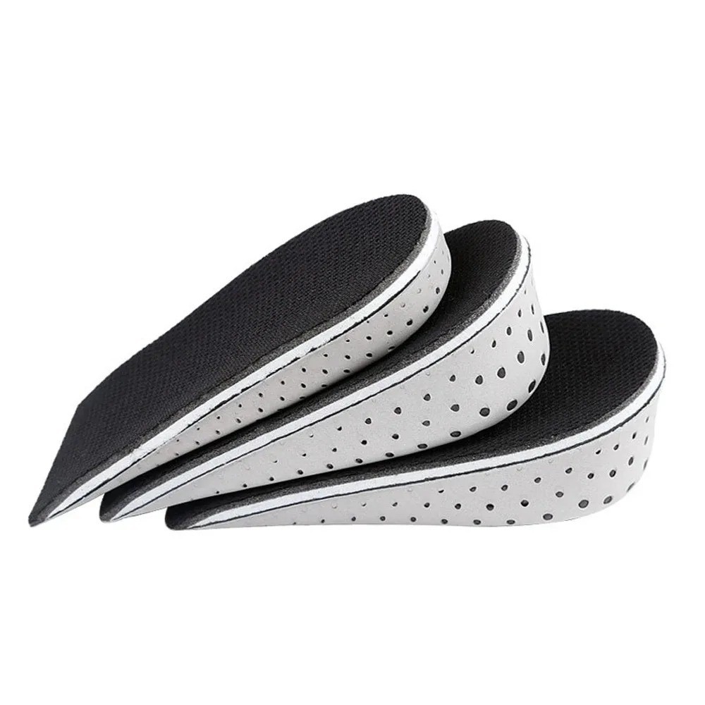 Height Increase Insole 1 Pair Hard Breathable Memory Foam Heel Lifting Inserts S