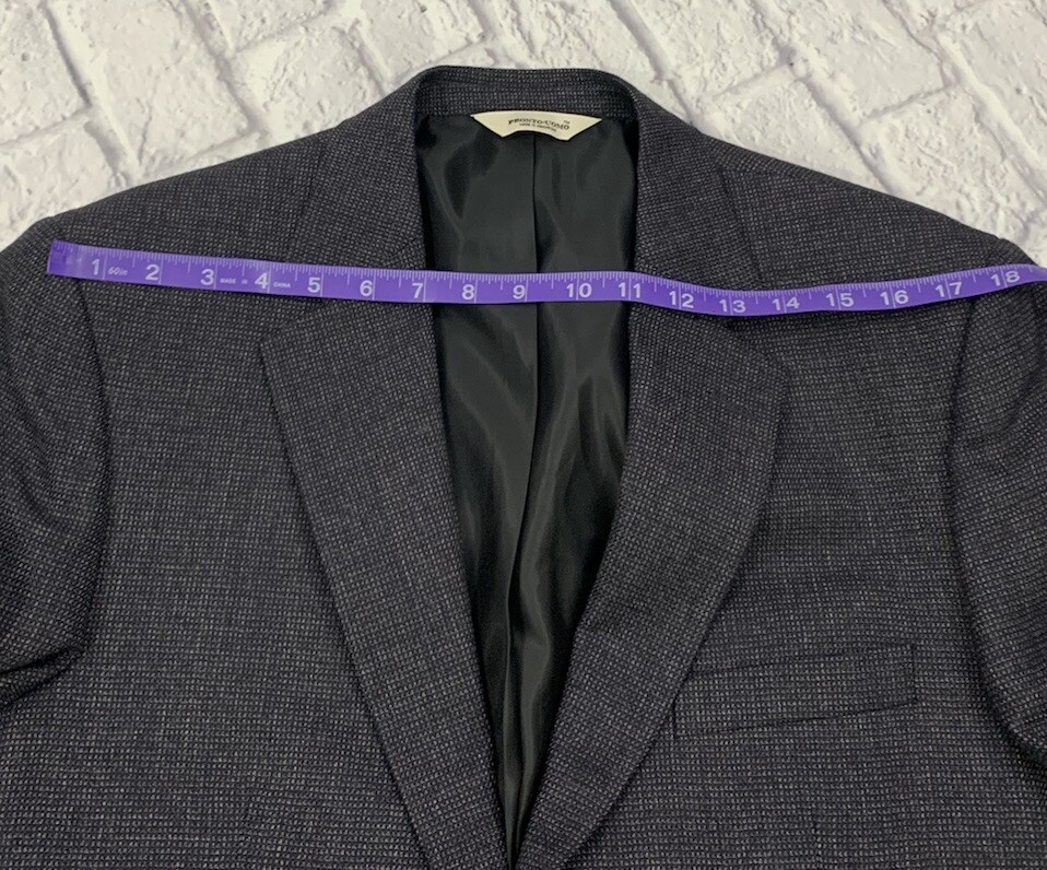 Pronto Uomo Suit Jacket 100% Wool 40R