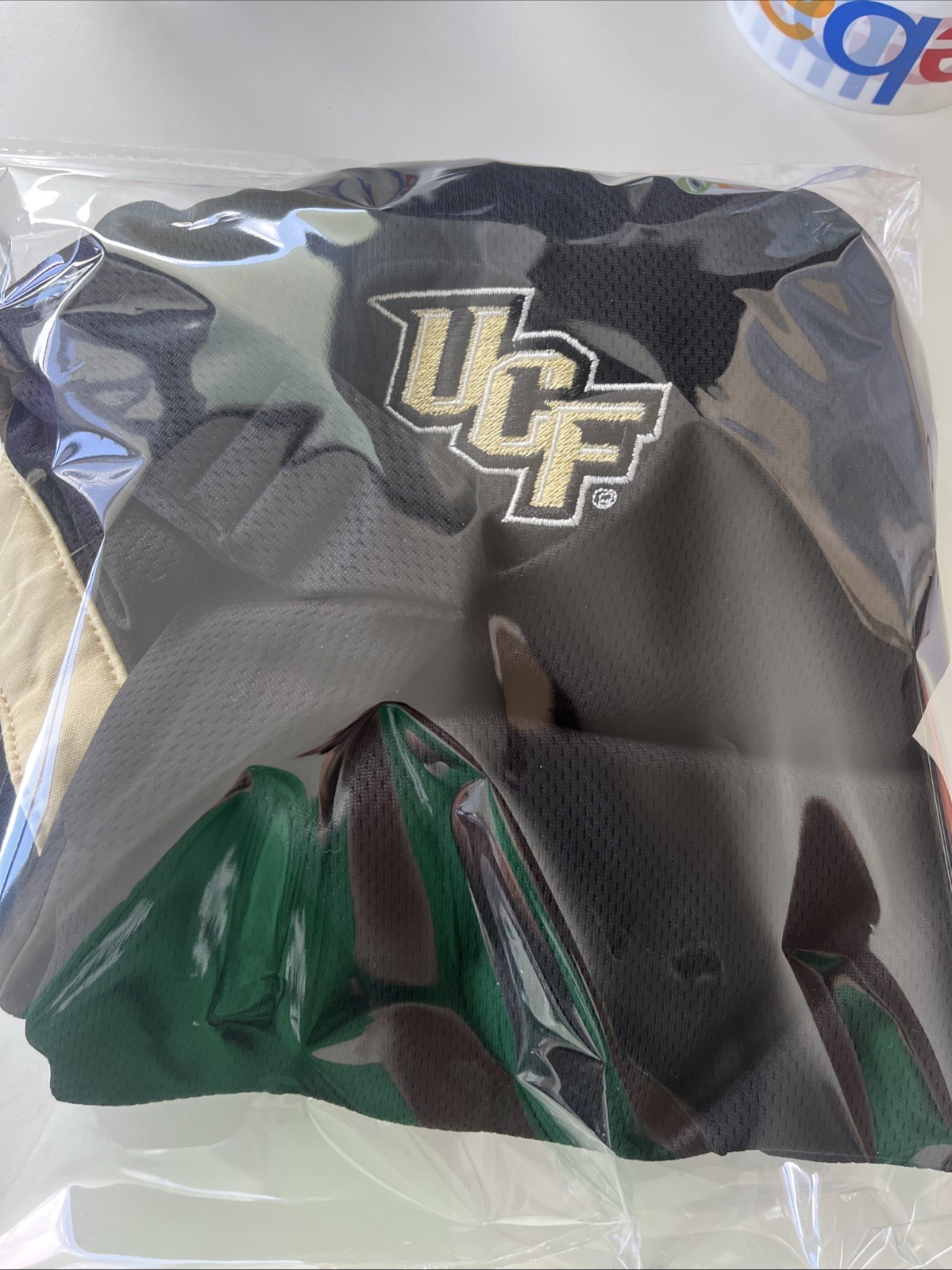 Rivalry Threads 91 UCF Knights Polo Shirt Mens 2XL 50/52 Black Walking Gym Work