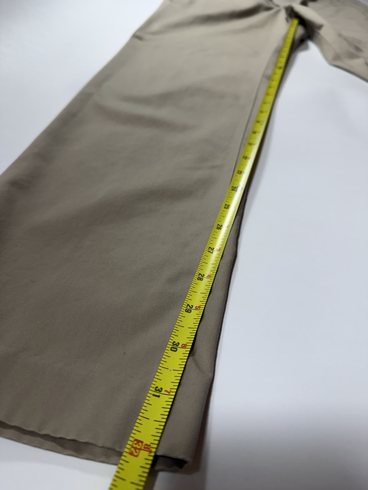 Bonobos Men’s Khaki Cotton Twill Chino Pants Athletic Fit Straight Leg 32W