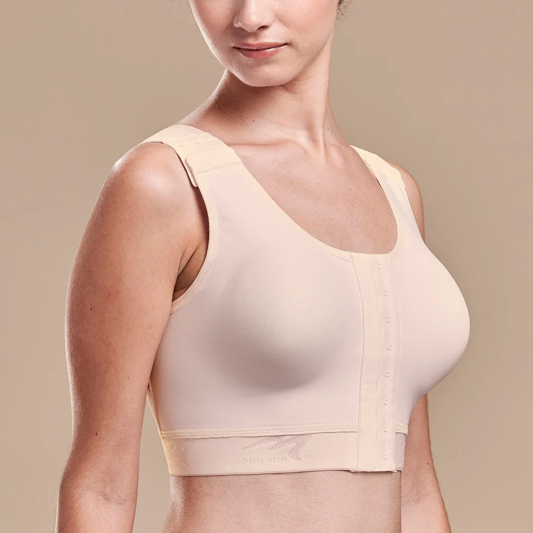Marena SAMPLE Caress B16P High Coverage Pocketed Post-Surgical Bra-Various Sizes
