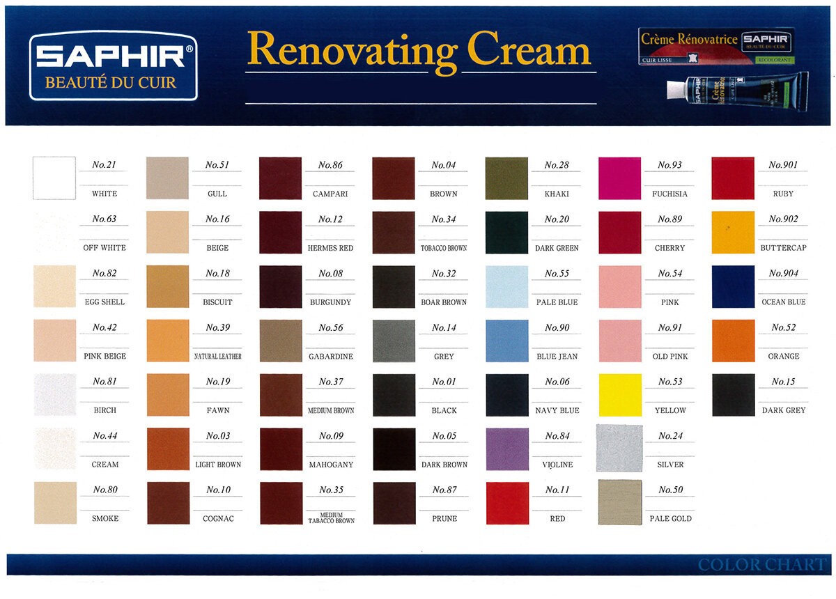 Saphir Creme Renovatrice – Renovating Cream (25ml)