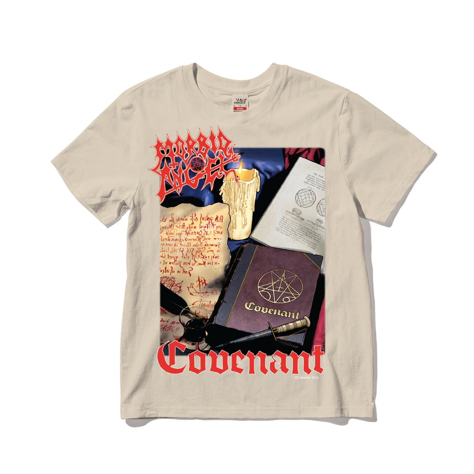 Morbid Angel ‘Covenant’ Hi Res Print Sand T shirt – NEW