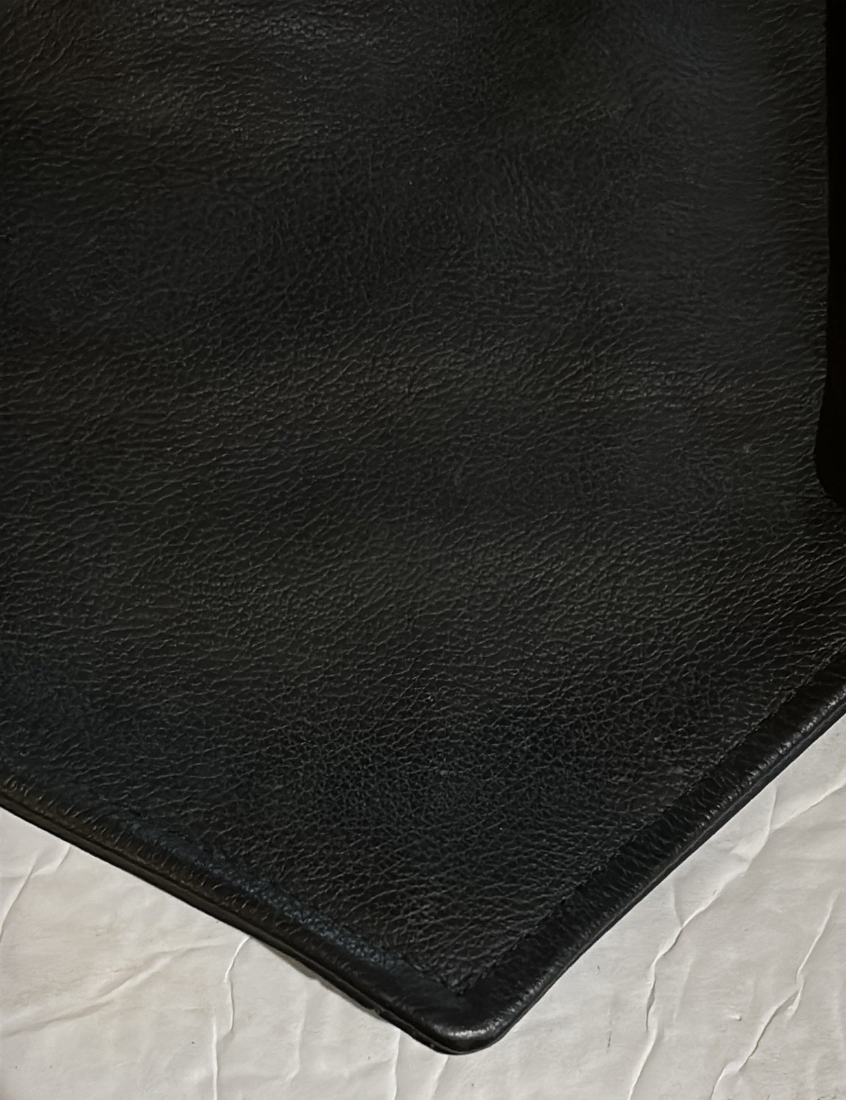 Coronado Premium Leather Outerwear USA Black Buttons Bison/Suede Size 44 Vest