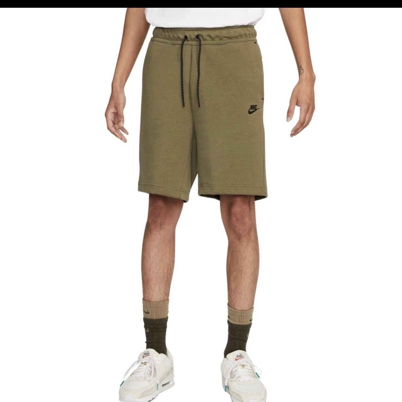 Nike Sportswear Tech Fleece Shorts Olive CU4503-222 Sz.3XL Tall