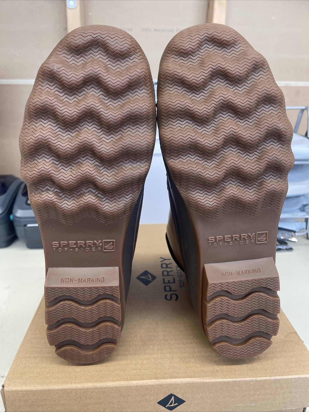 PICK SIZE – Sperry Men’s Avenue Duck Boot Tan / Brown