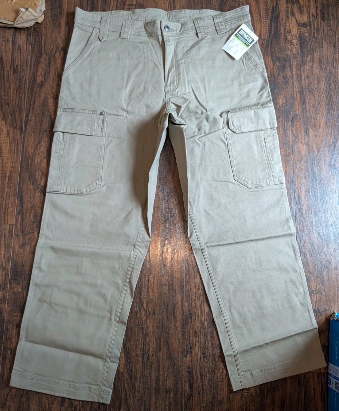 Duluth Trading Flex Fire Hose Relaxed Fit Cargo Work Pants Men’s 42 x 32 NWT