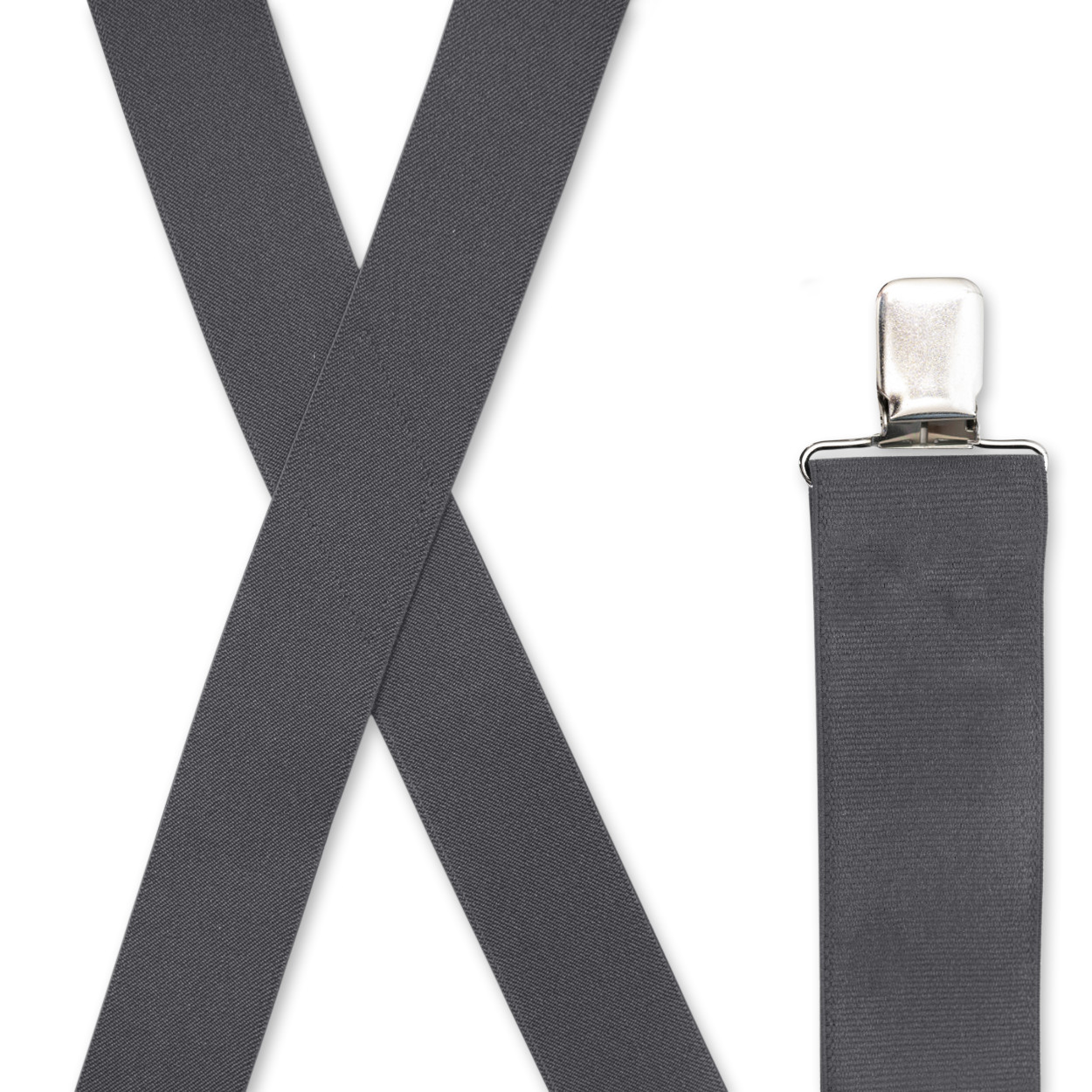 Men’s Suspenders – Strong Clips, Many Colors, X Style 1.5″ & 2″, USA Made