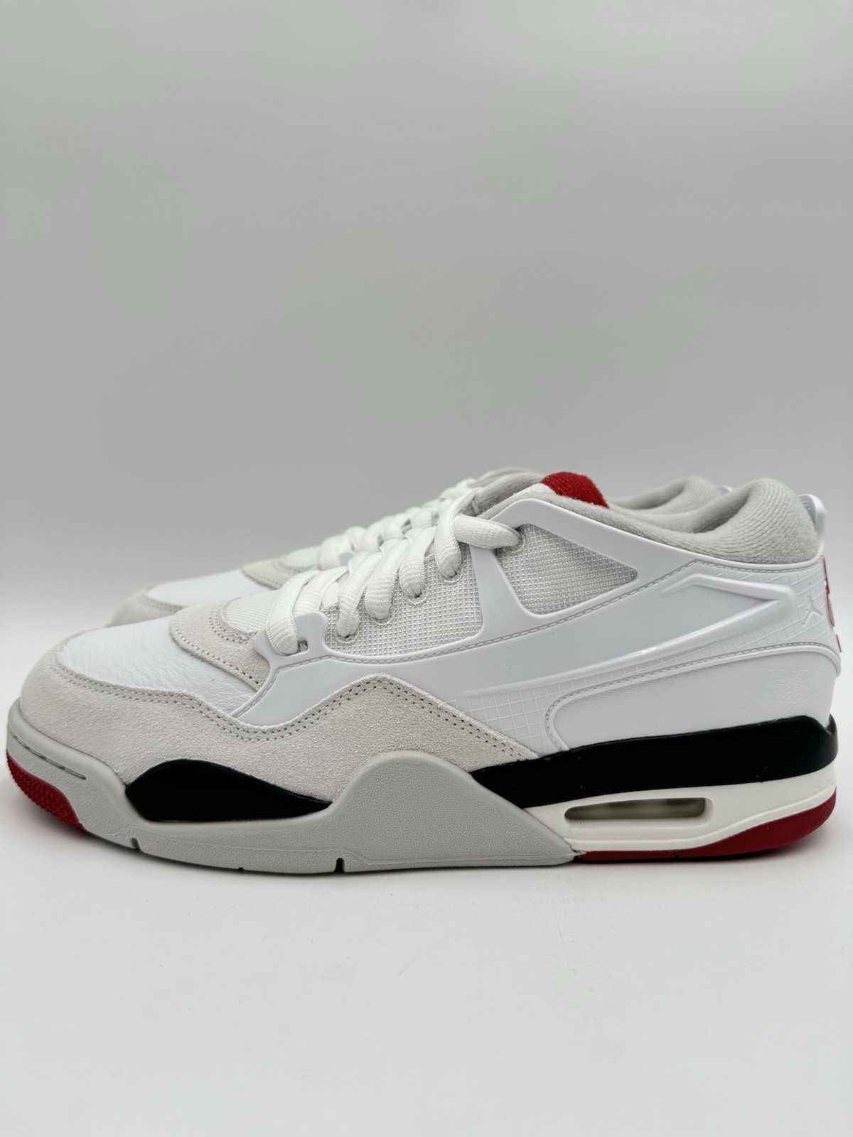 Nike Men’s Air Jordan 4 RM Multiple Size White Fire Red Black |FQ7939-102|