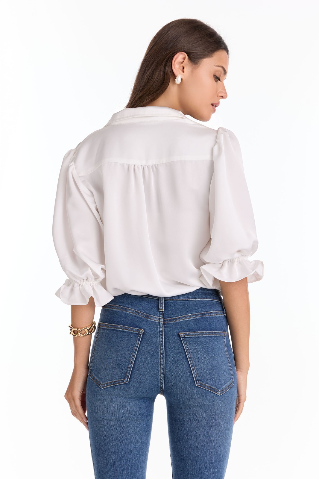 Monroe Silky Bodysuit – Black, White THE NOLI SHOP