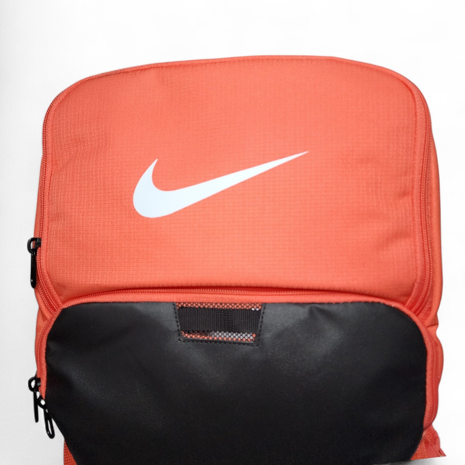 Nike Brasilia Training Backpack Black Orange XL 30L School Travel Bag DM3975-814