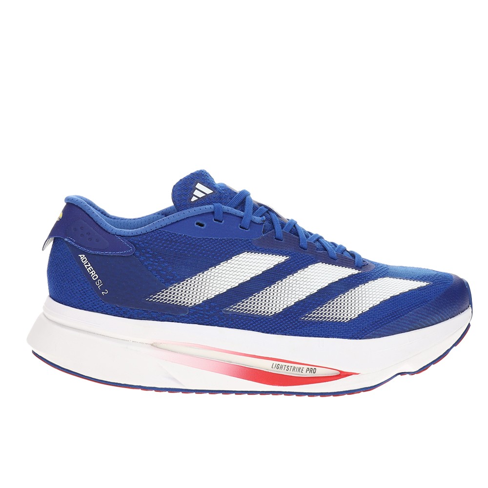 adidas Adizero Sl2 Kansas Jayhawks Running Mens Blue Sneakers Athletic Shoes JQ