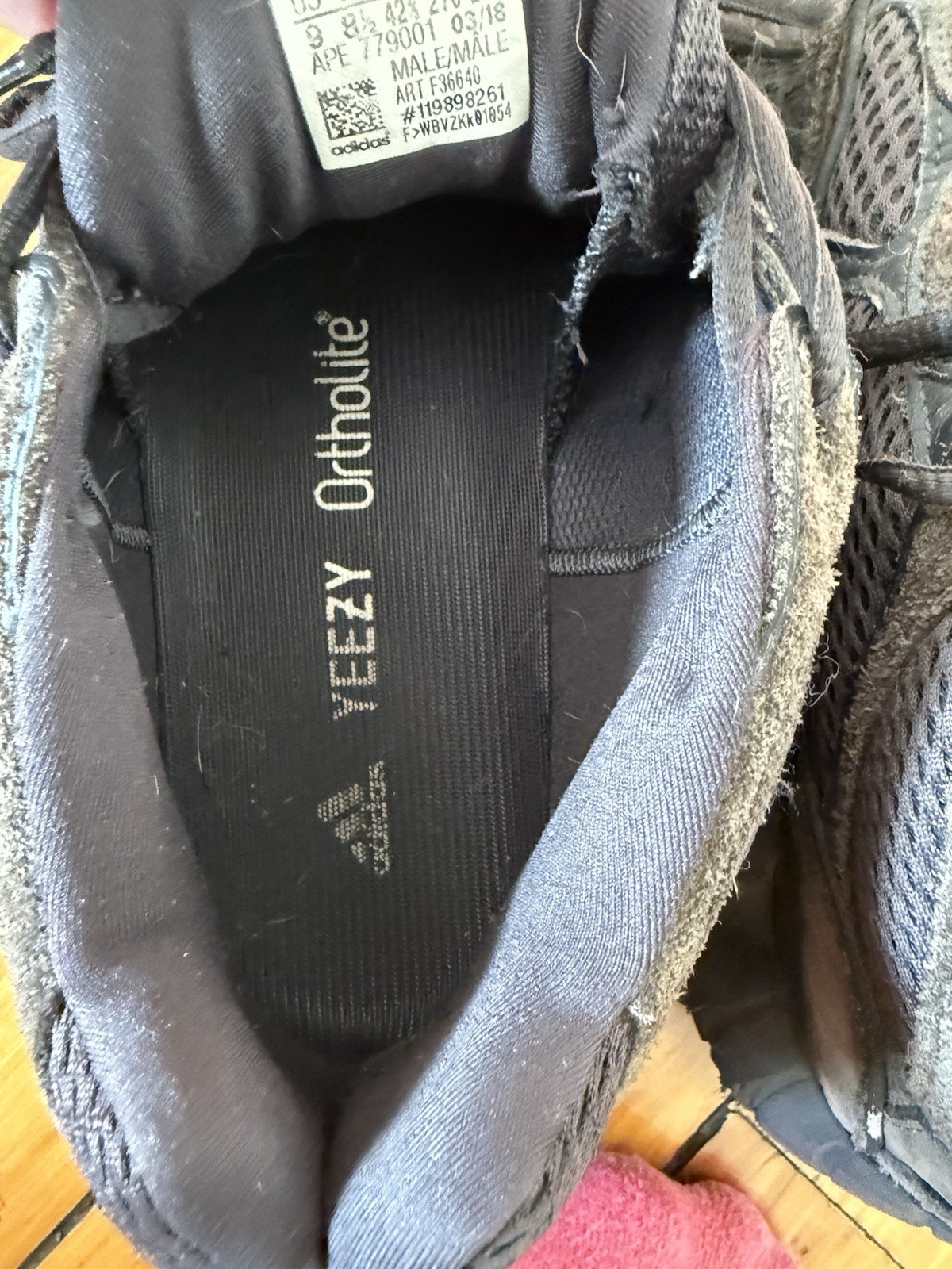 adidas Yeezy 500 Low Utility Black Mens Size 9 US F36640