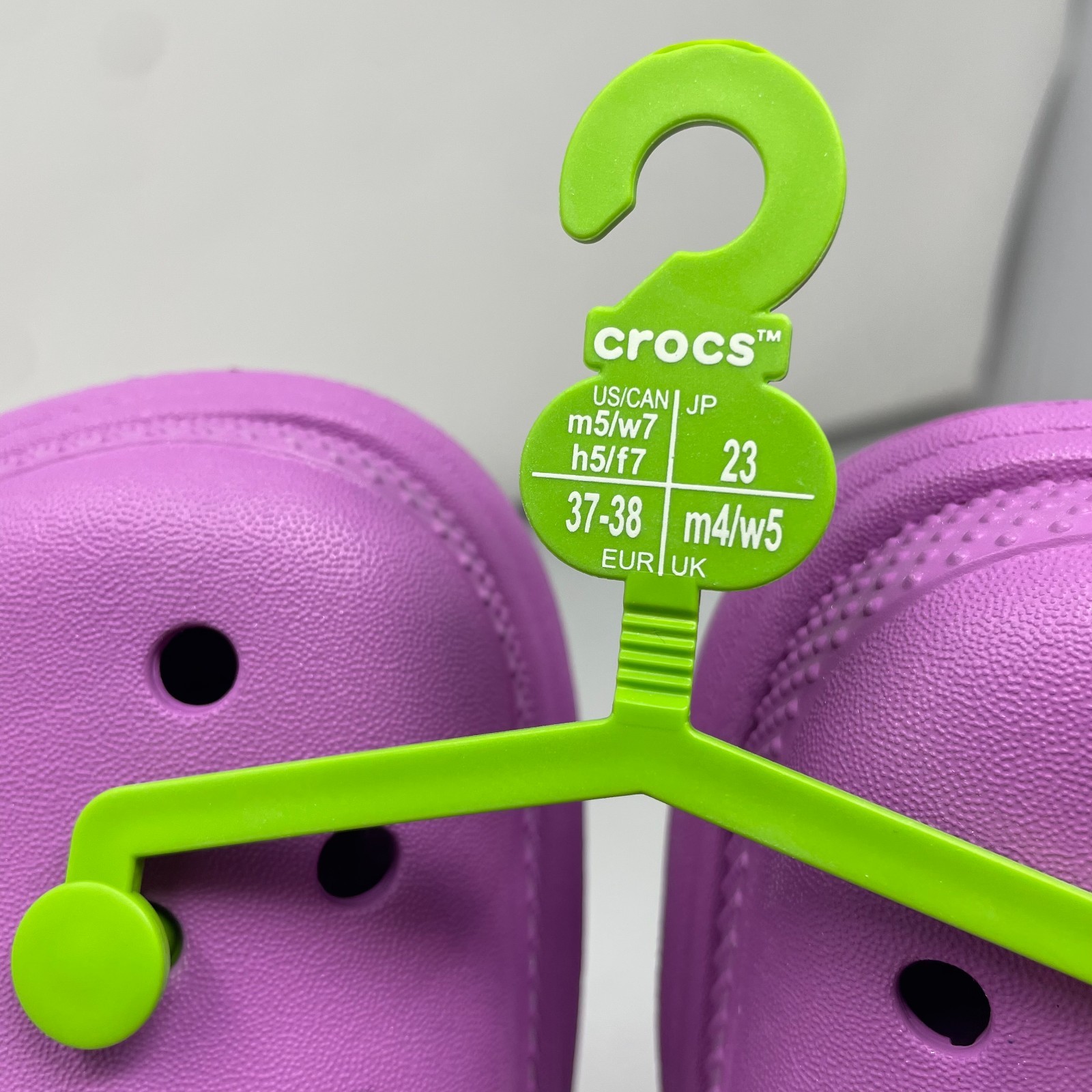 Crocs Stomp Clog Bubble Purple M5/W7 New With Tags Chunky Platform