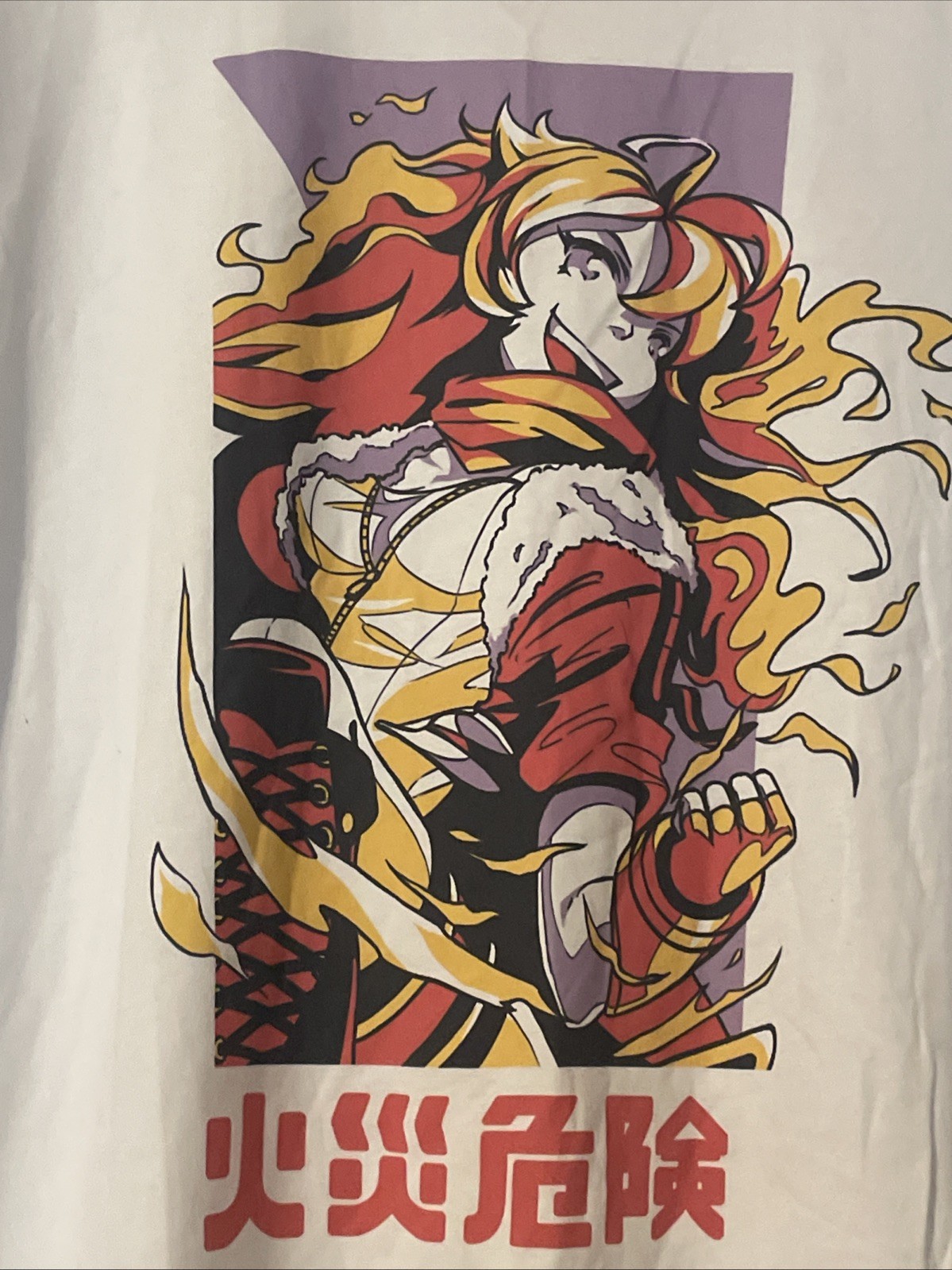 OFFICIAL RWBY Rooster Teeth Yang T Shirt Size 2XL