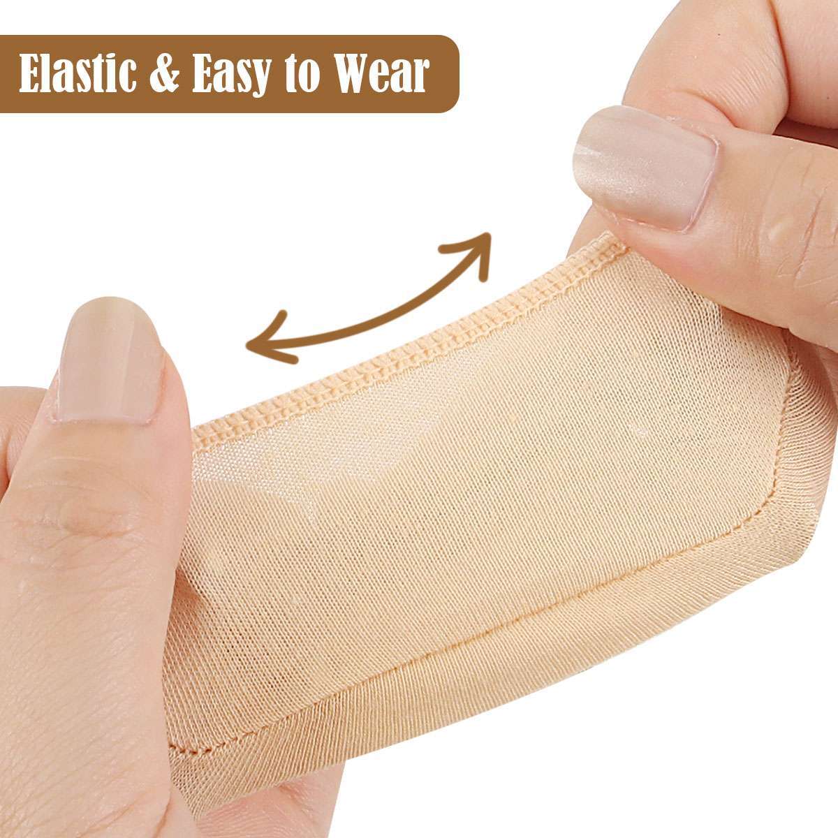 3 Pairs Womens No Show Nonslip Silicone Invisible Liner Low Cut Boat Heels Socks