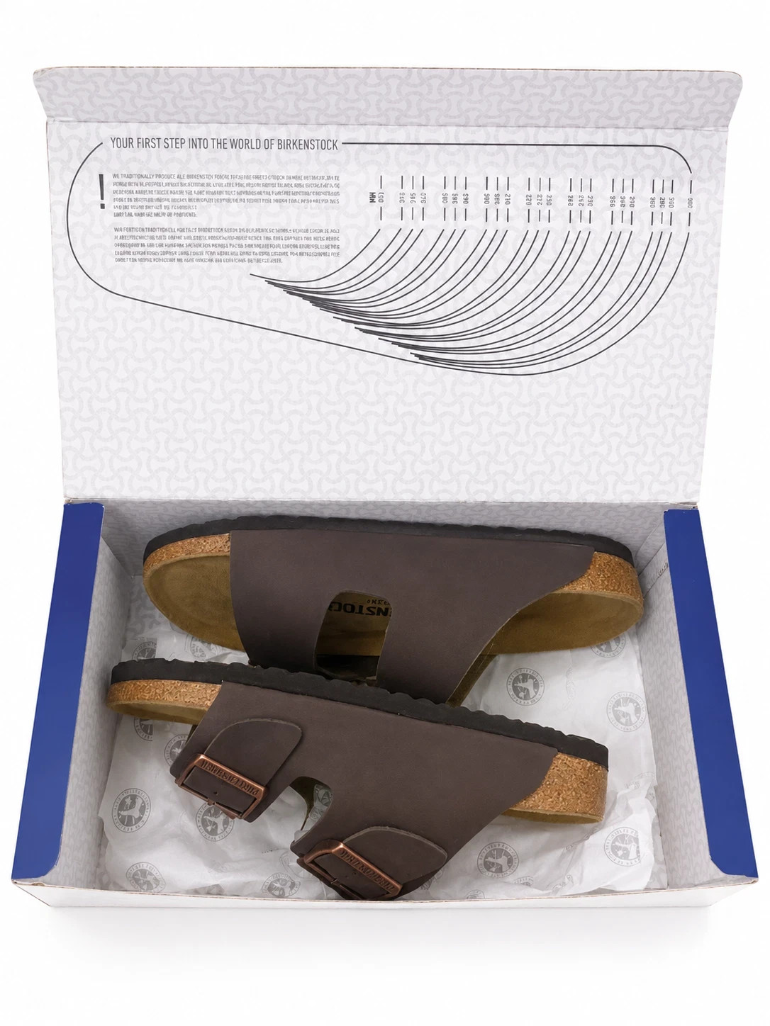 Birkenstock Arizona Birkibuc Sandals Mocha Unisex Adult Casual Comfort Slide