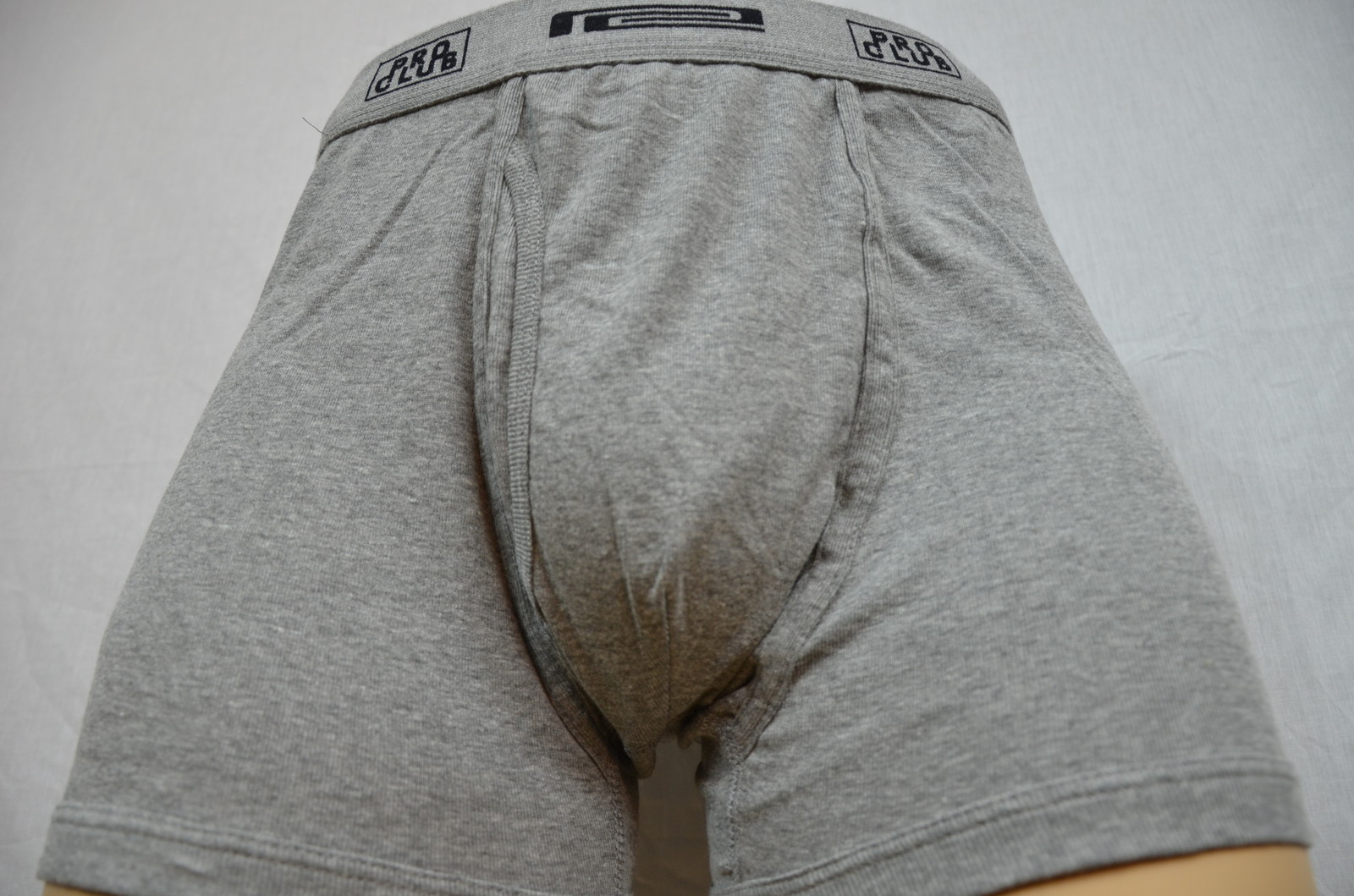 2 NEW PROCLUB BOXER BRIEFS BLACK/GRAY MEN UNDERWEAR SHORTS PRO CLUB S-7XL 2PC