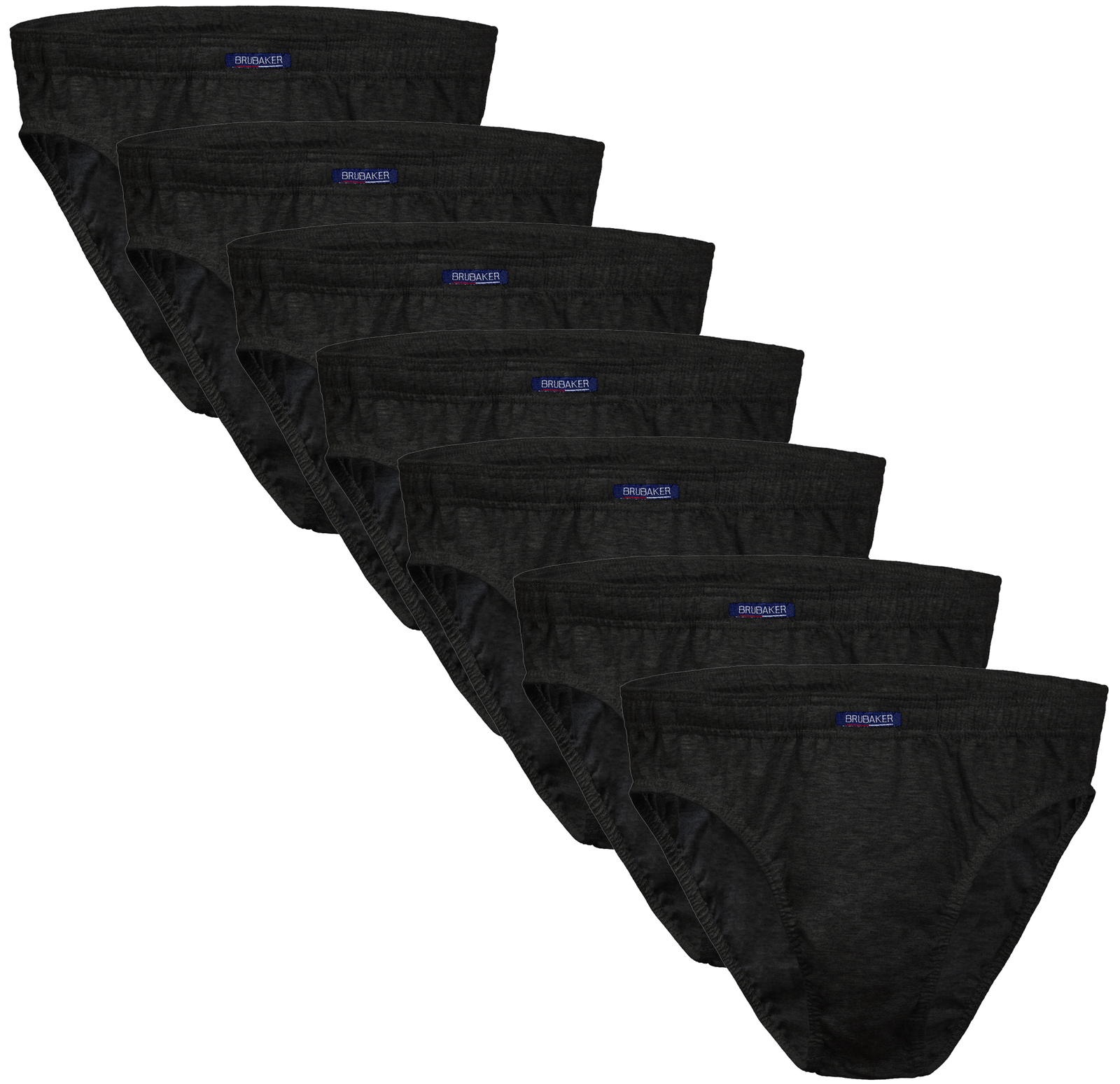 BRUBAKER Men’s Basic Sport Brief 7-Pack