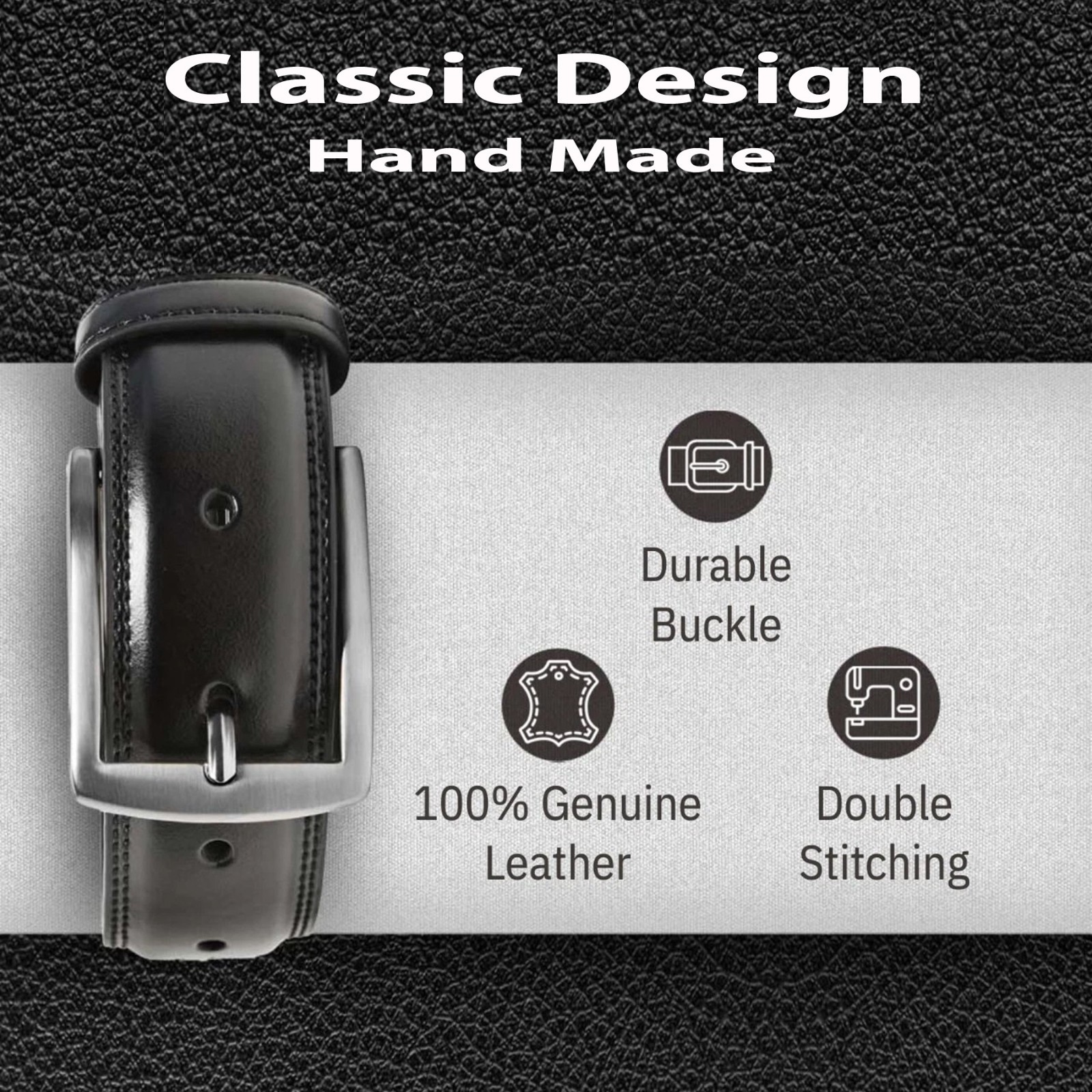 Genuine Leather Belts For Men Classy Dress Belts Mens Belt Many Sizes & Colors
