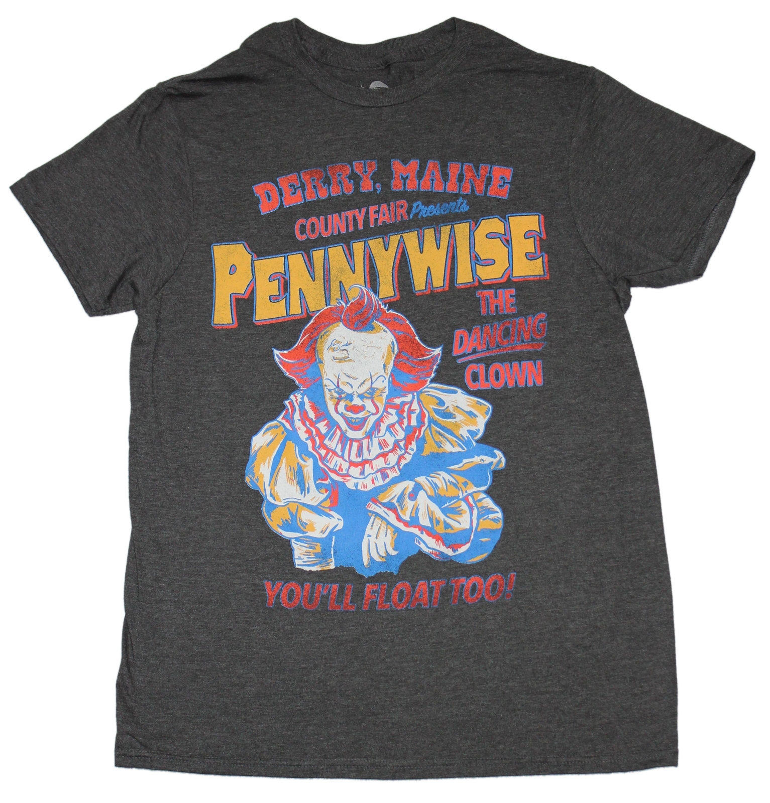 It Stephen King’s New Adult T-Shirt – Pennywise at the Derry County Fair