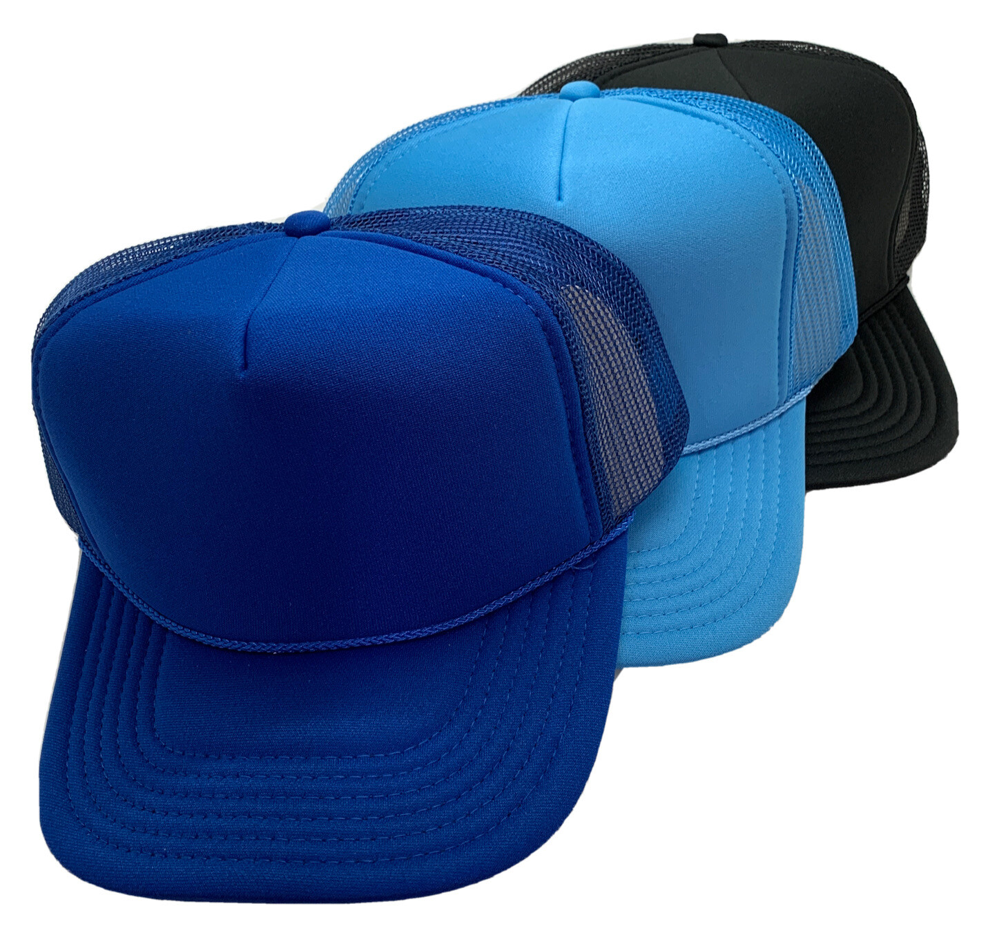 OTTO CAP 5 Panel High Crown Mesh Back Trucker Hat, OSFM, Choose Color, NWOT