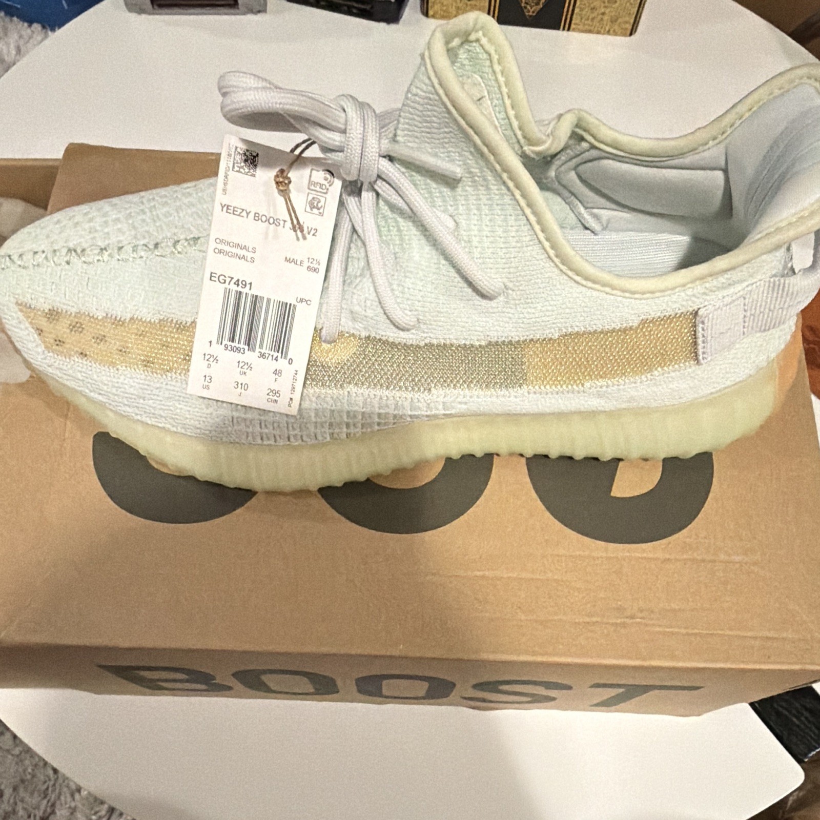 adidas Yeezy Boost 350 V2 Hyperspace EG7491 Primeknit Low Top 2019 Kanye
