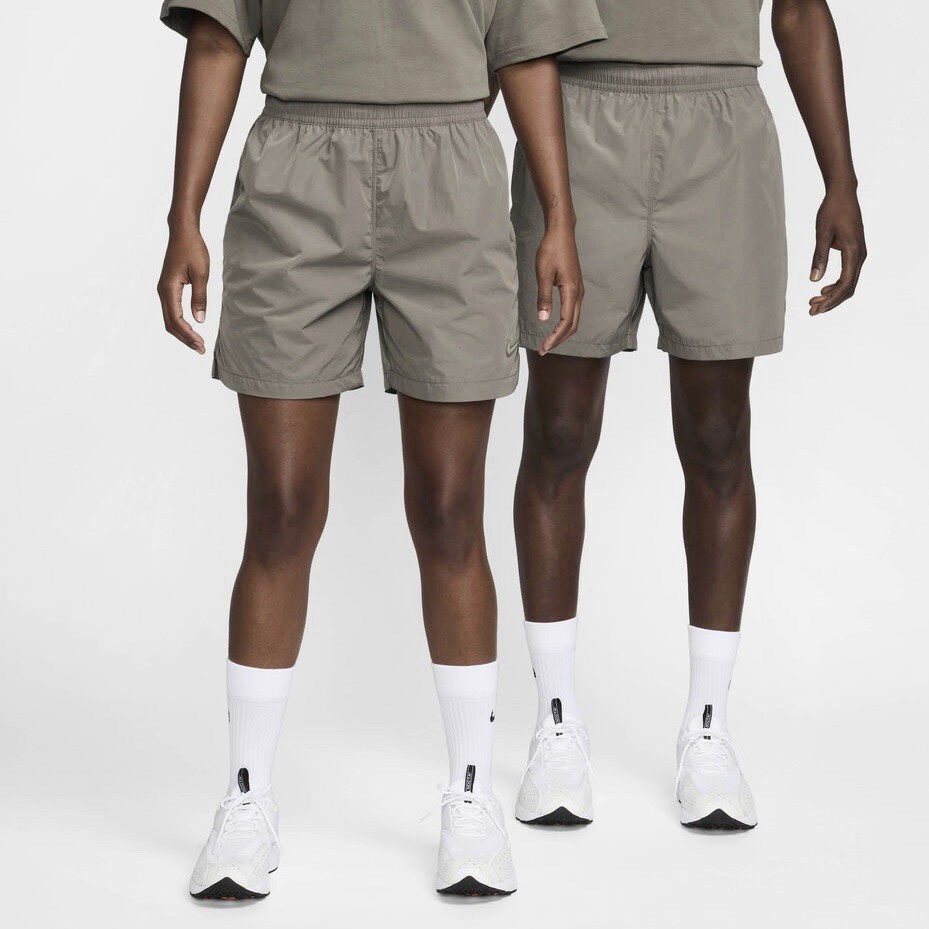 Nike x NOCTA Cardinal Nylon Shorts ‘Olive Grey’ FN8194-040 Size Small