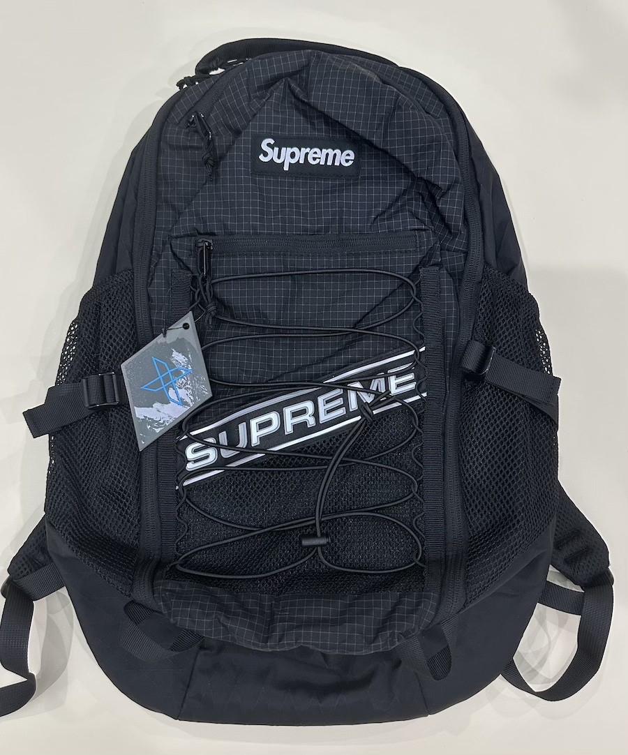 NEW Supreme FW23 3D Logo Backpack Black Box Logo