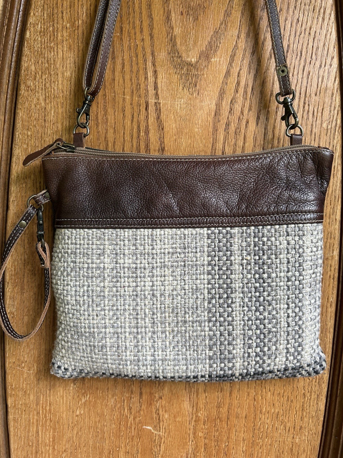 Myra Bag Small Crossbody/wristlet Purse Zip Closure Adjustable Strap, Lined