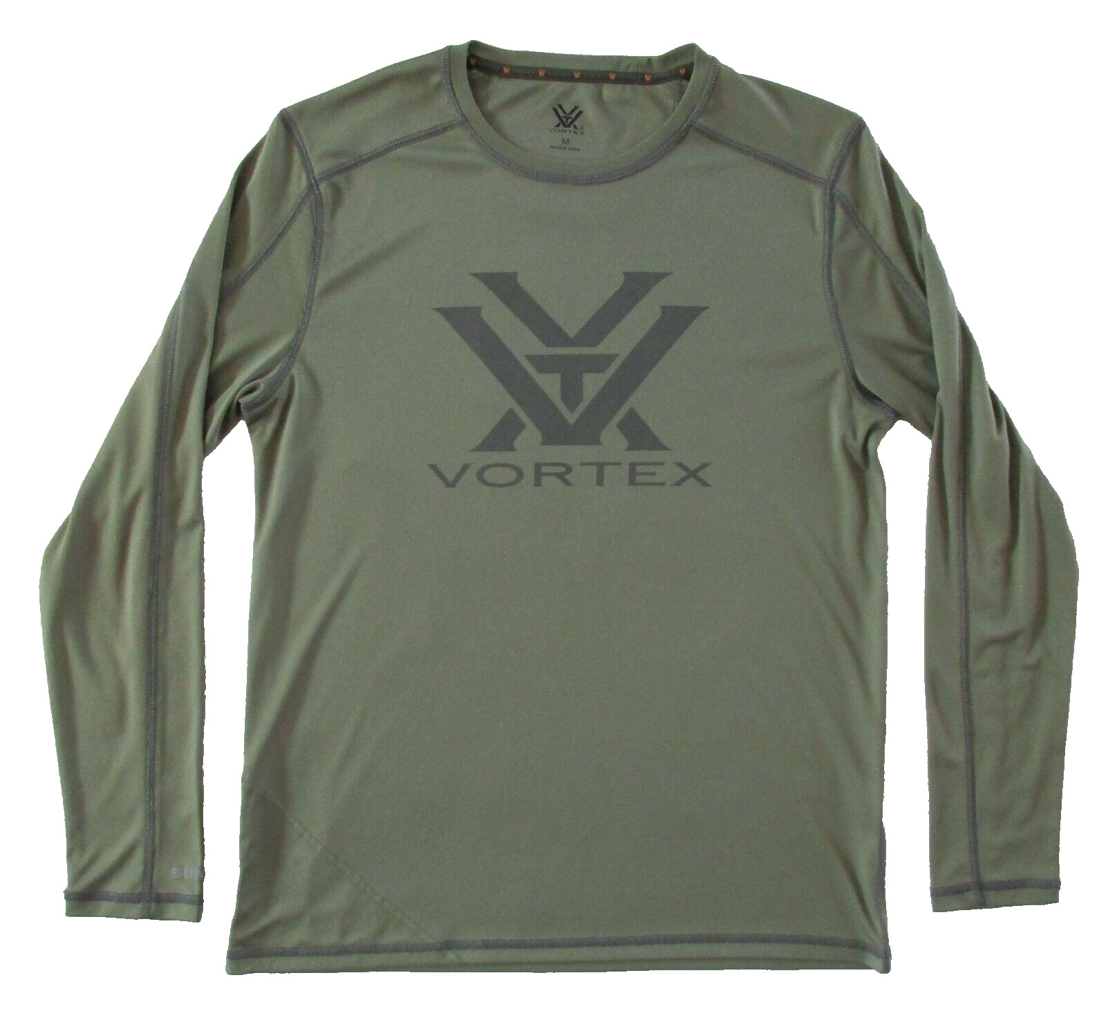 Vortex Optics Shirt Mens Medium Sun Slayer Logo Long Sleeve Base Layer Pull Over
