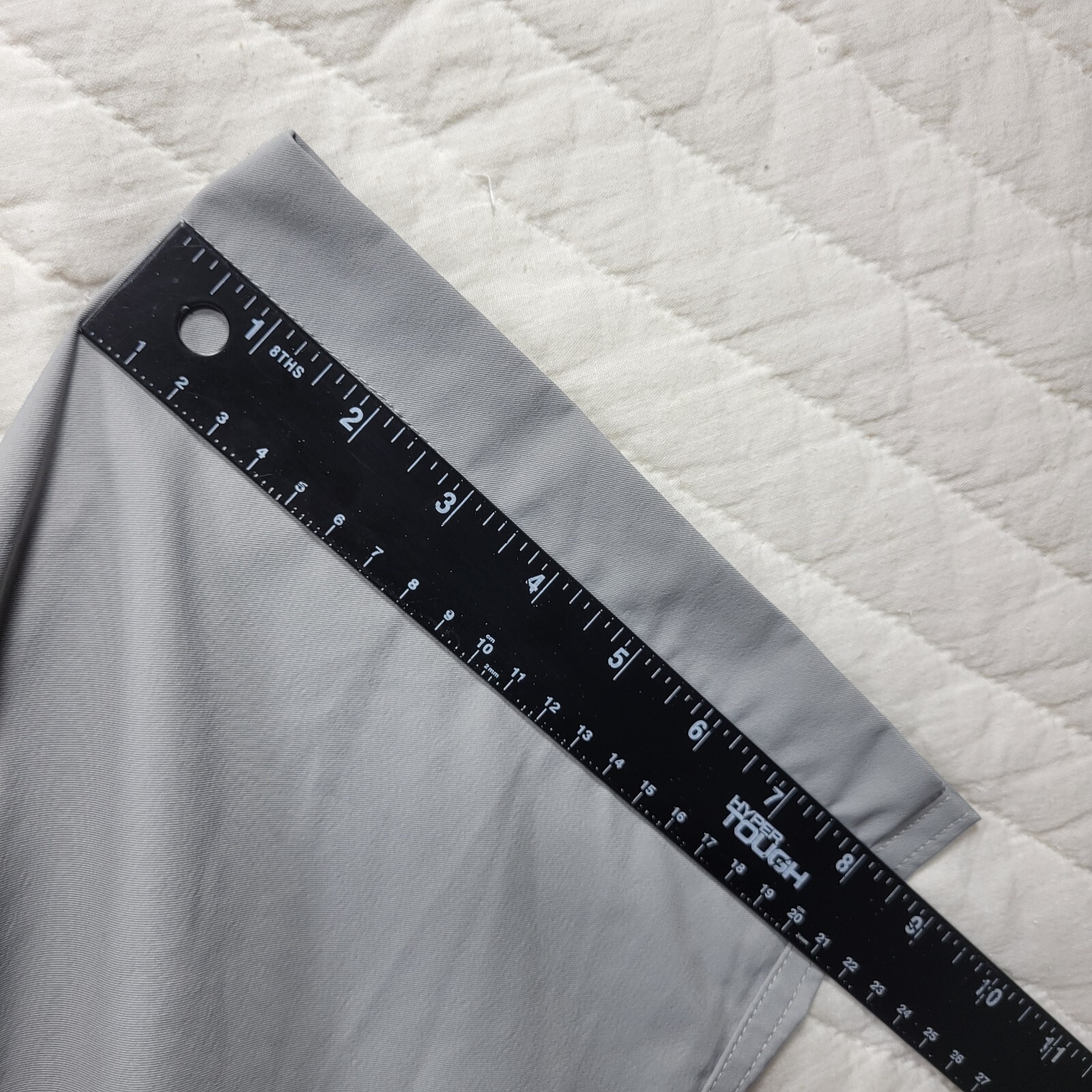Duluth Trading Men Size 40 x 30 Pants Gray Armachillo Chinos Straight Stretch