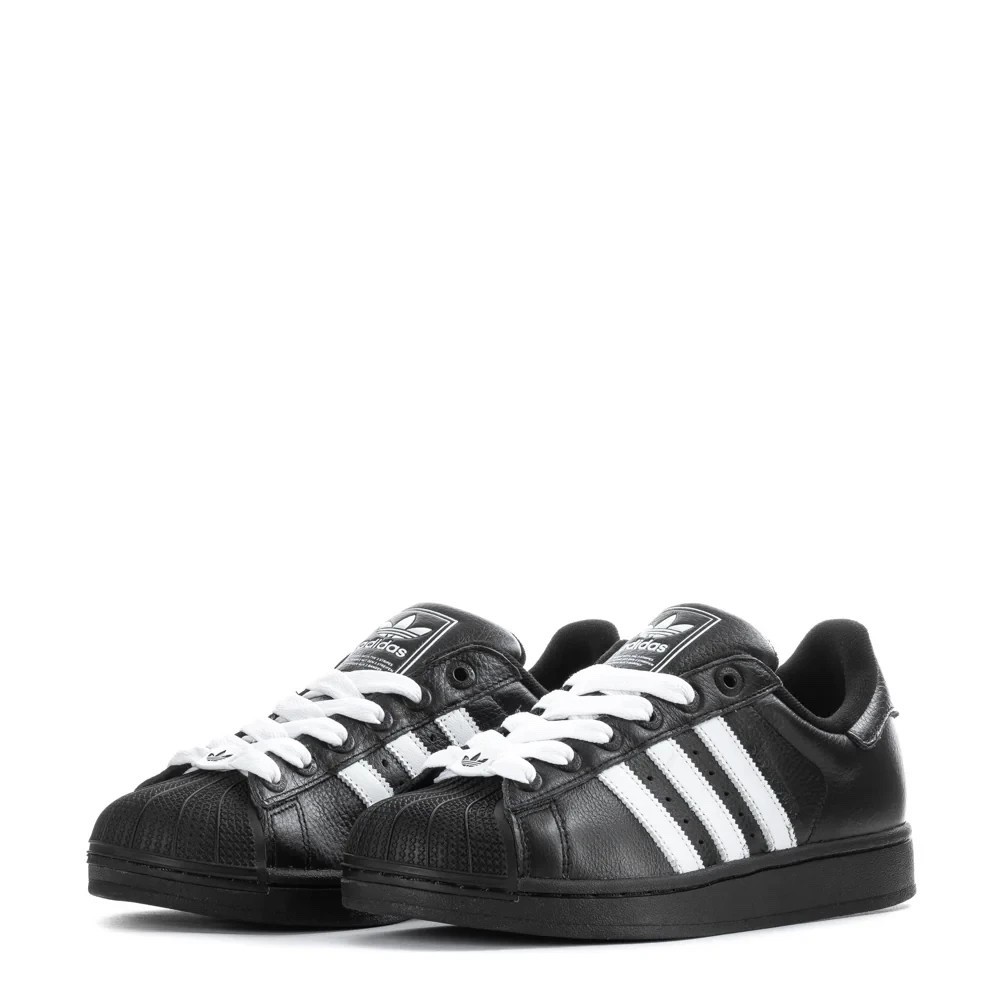 New Adidas Originals Superstar II SZ 9 Men’s JI3538 Black White