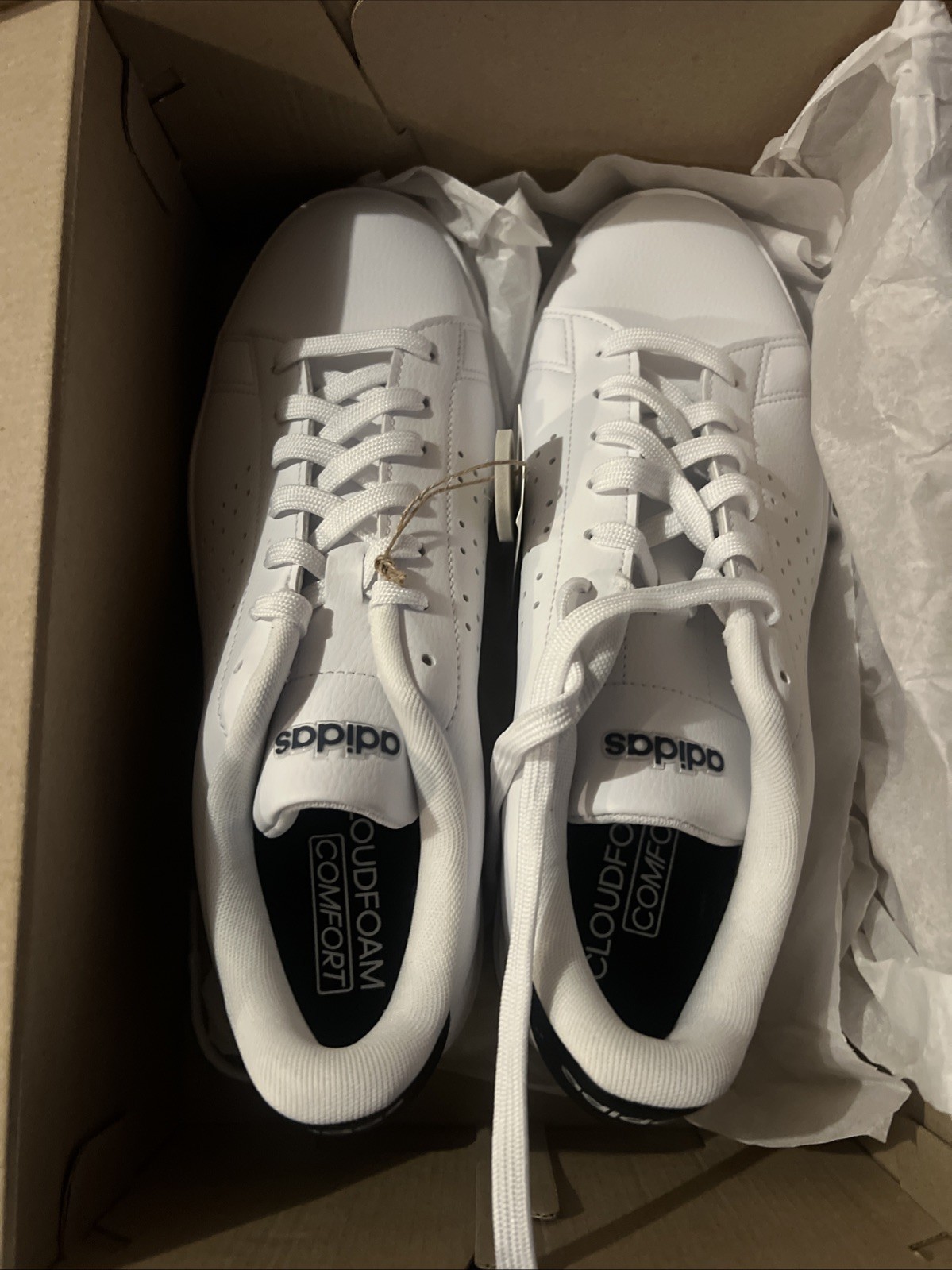 ADIDAS ADVANTAGE 2.0 Men’s NEW Cloud White Athletic Shoes Sneakers US SZ: 10