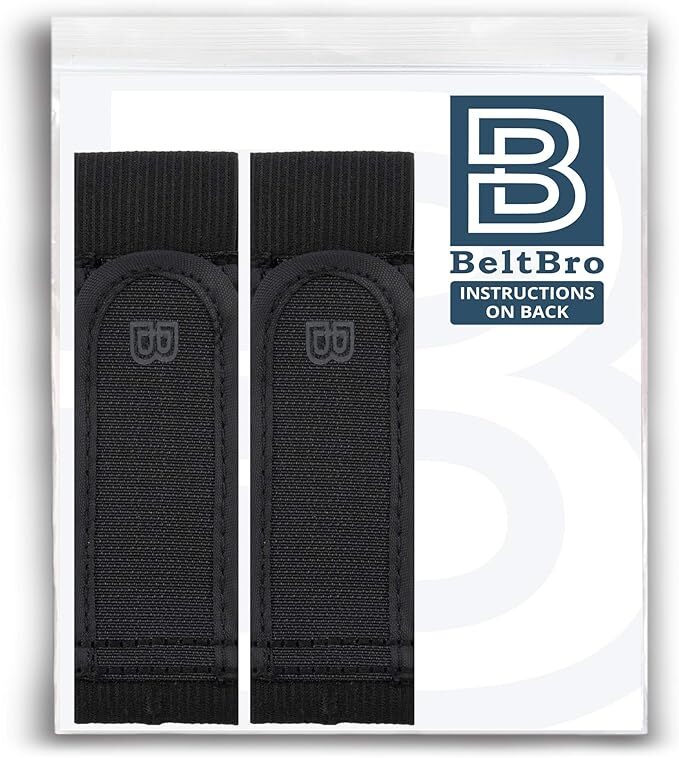 BeltBro Titan No Buckle Elastic Belt For Men Fits 1.5 Inch Belt Loops Comfort