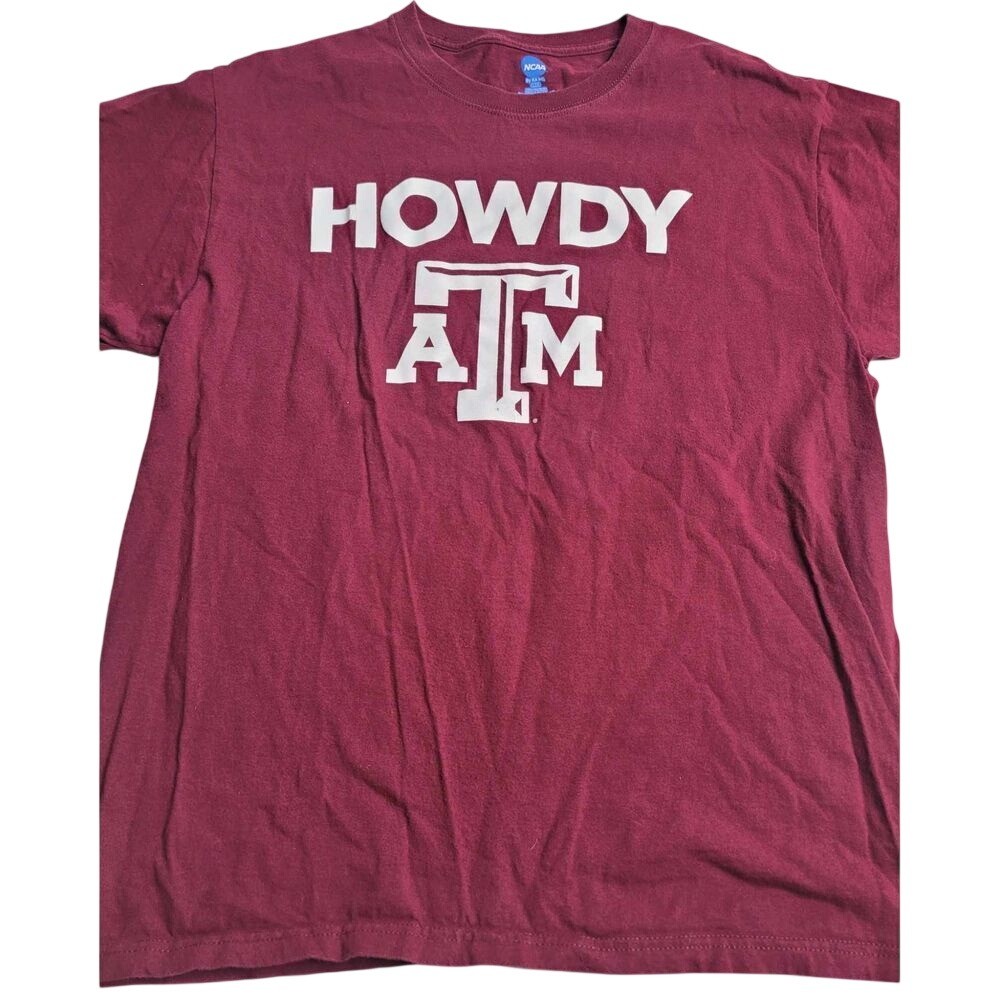 NCAA Texas A&M Aggies HOWDY Short Sleeve T-Shirt Large