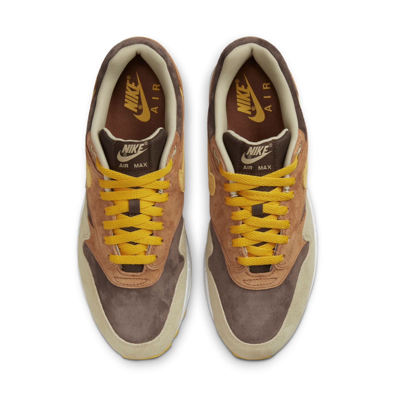 [DZ0482-200] Mens Nike Air Max 1 PRM ‘Duck Pecan Yellow Ochre’