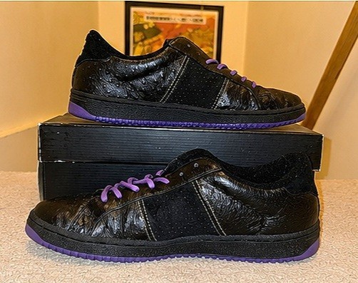 DC Striker Mighty Healthy Size 11 Black Purple Rare Limited Edition w/ Box