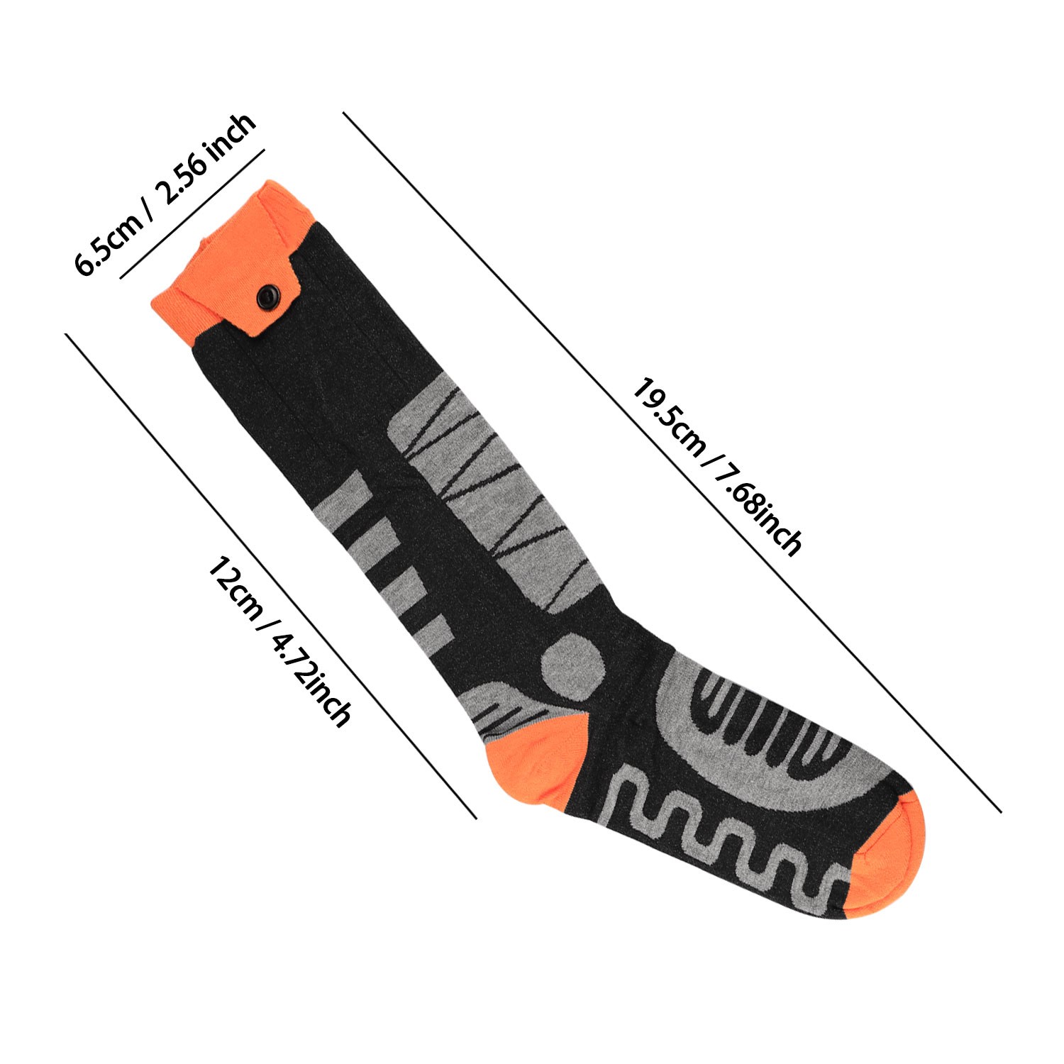 Electric Heated Socks Rechargeable Battery Men Women Winter Foot Warmer