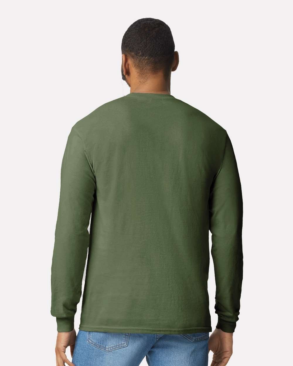 American Bison Buffalo Pair Western Wildlife Wilderness Long Sleeve T-Shirt