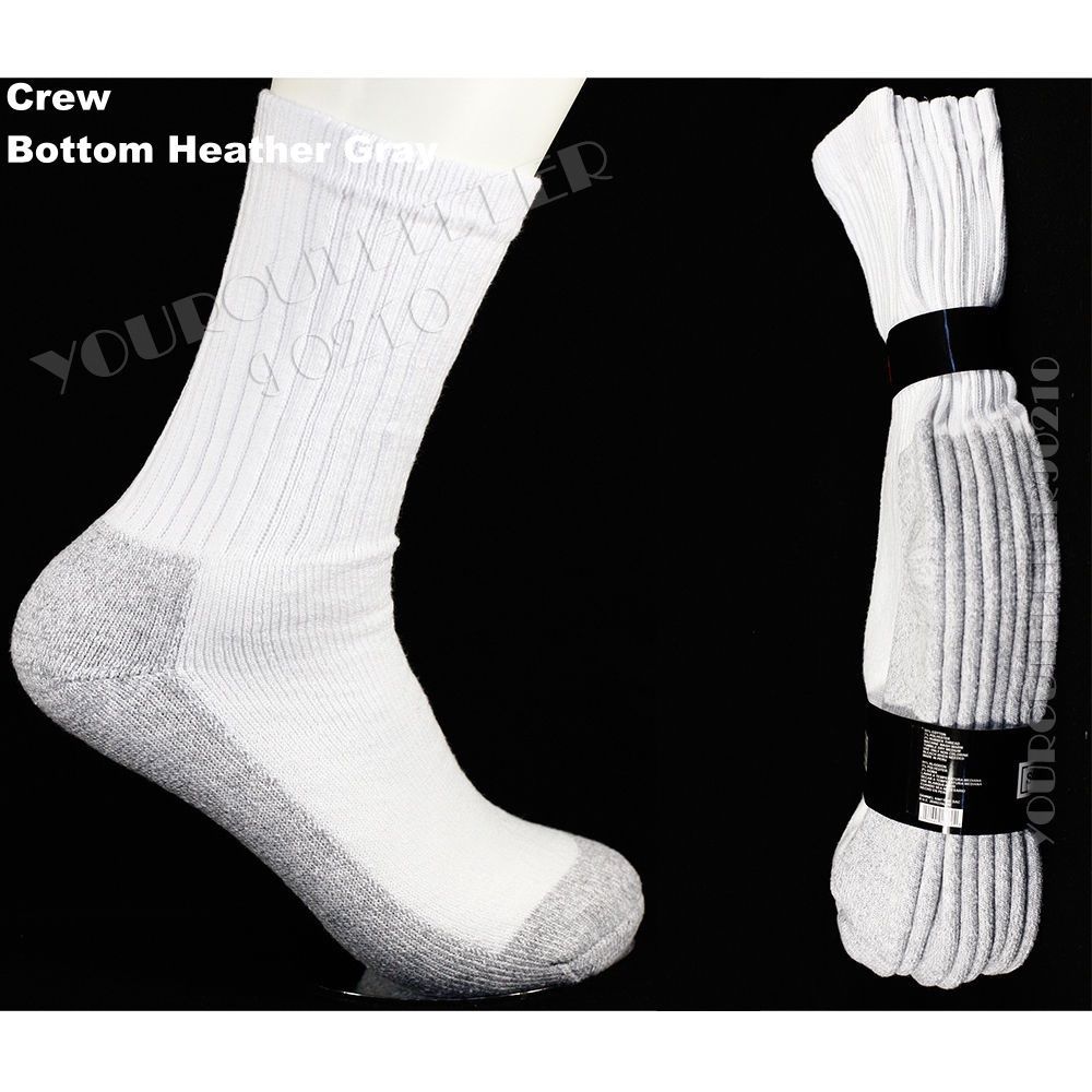 9-11 Women 10-13 10-15 Men Heavy Cotton Socks Lot Sports Crew Anklet Low Cut