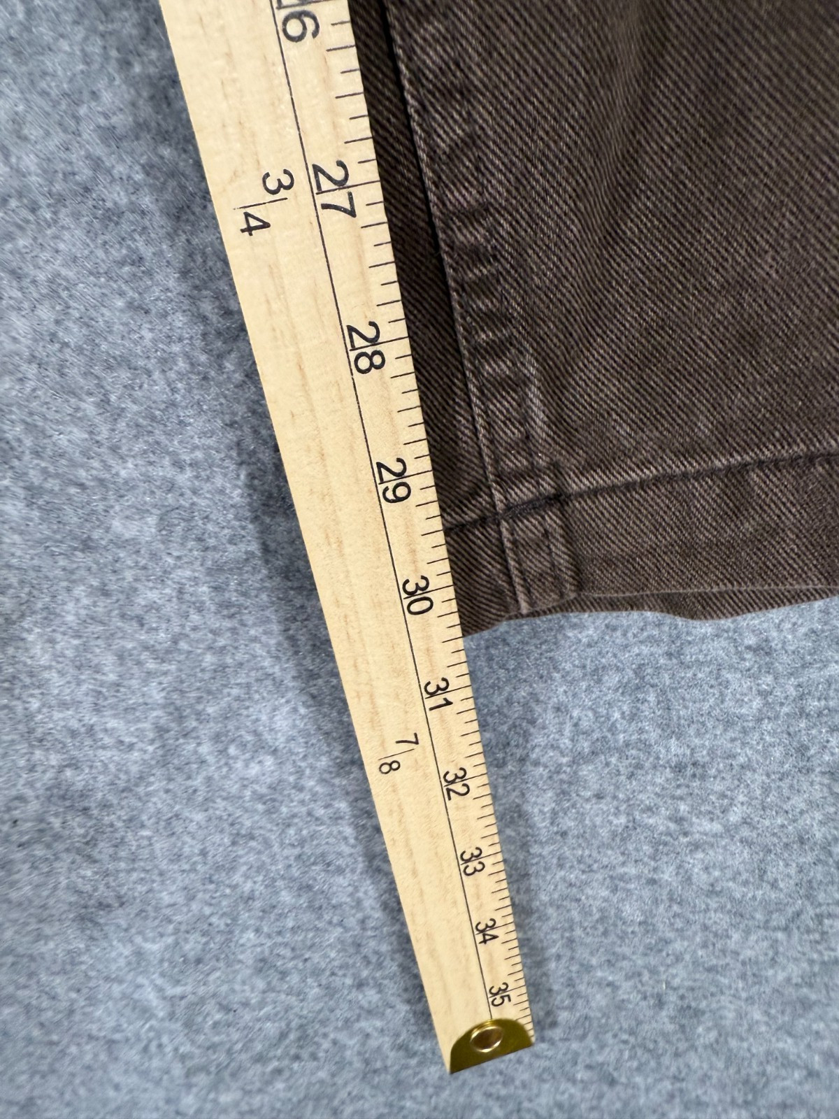 Gap Pull On Pants Womens 2XL Brown Straight Leg Elastic Waist Flat Front NWT
