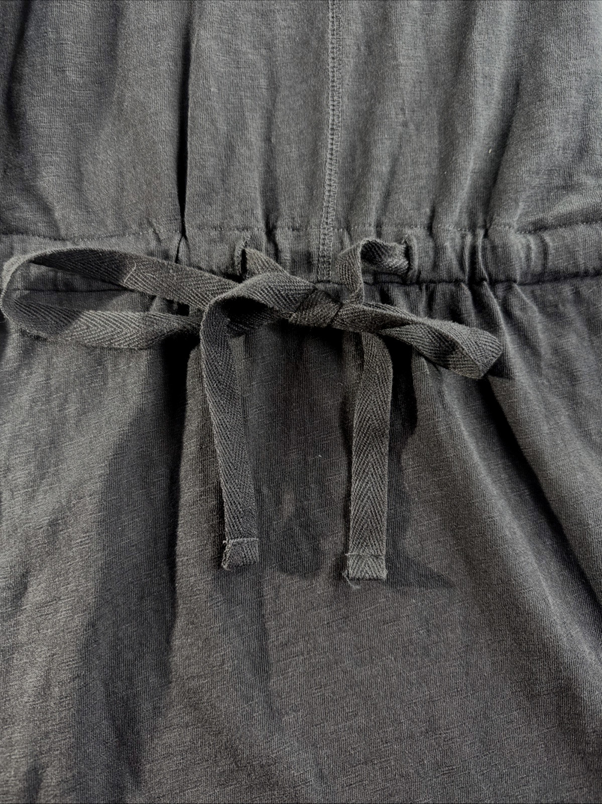 Caslon Tank Dress 100% Organic Cottton Women’s Small Black Minimalist Comfort